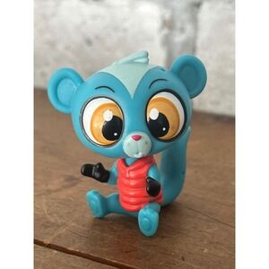 Littlest Pet Shop LPS Blue Mongoose  Sunil Nevka
